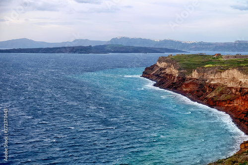 Beautiful view of sea coast...