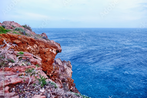 Beautiful view of sea from ...
