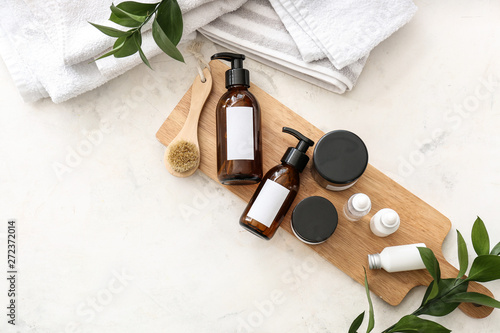 Set of cosmetics for person...