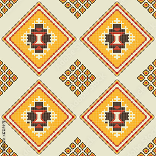 American Indian embroidery pattern 4