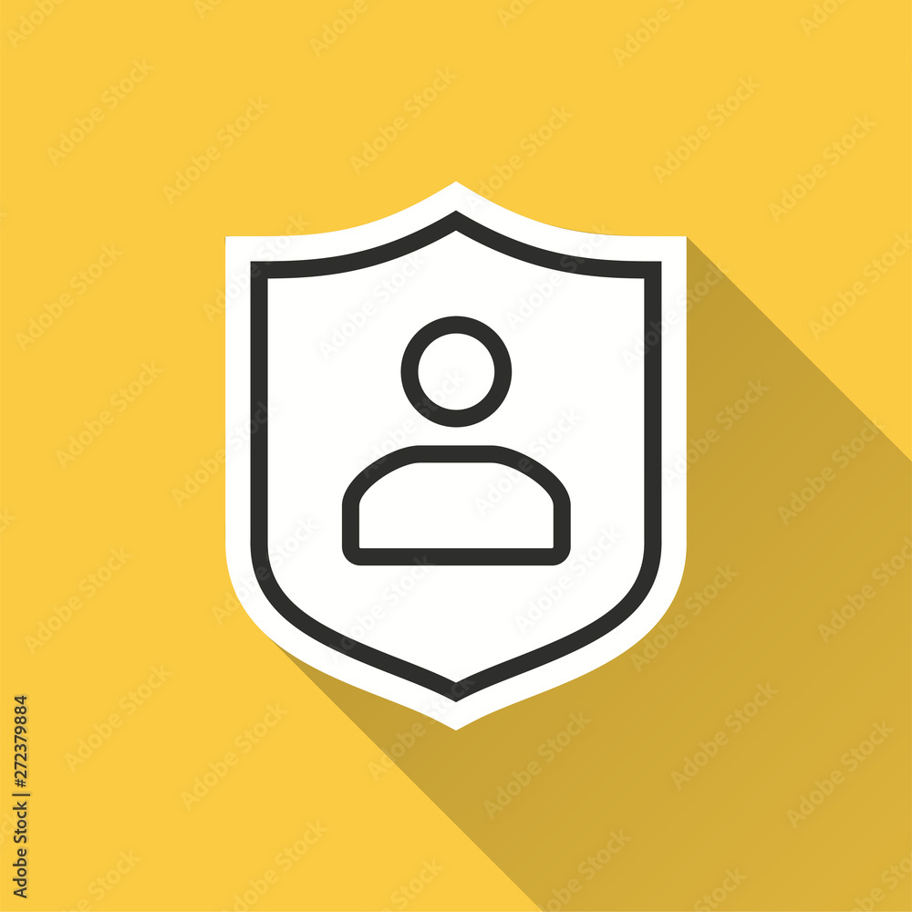 Protection - vector icon for graphic and web design. Protection - vector icon for graphic and web design.