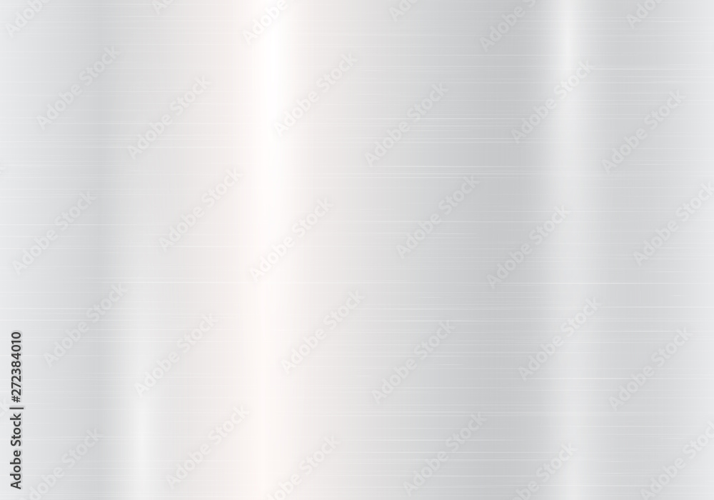Silver background with bright light effect and metallic texture. Vector illustration Silver background with bright light effect and metallic texture. Vector illustration