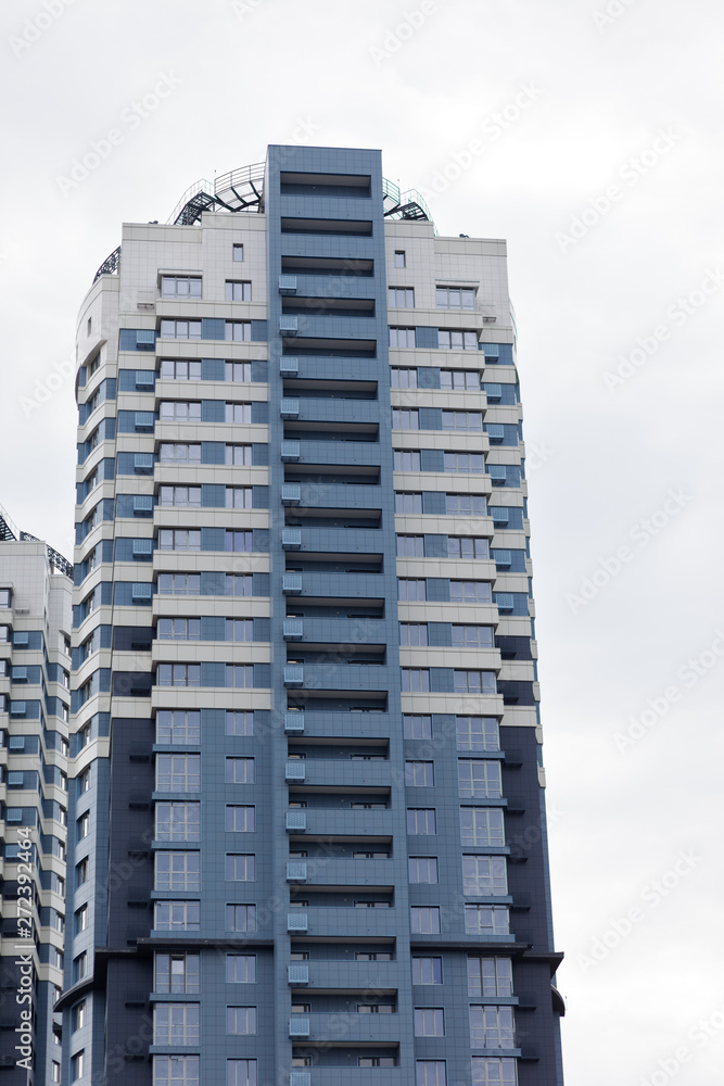 Modern apartment buildings on a sunny day Modern apartment buildings on a sunny day