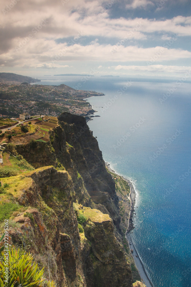 Cabo Girao  the highest cliff skywalk in Europe, Madeira