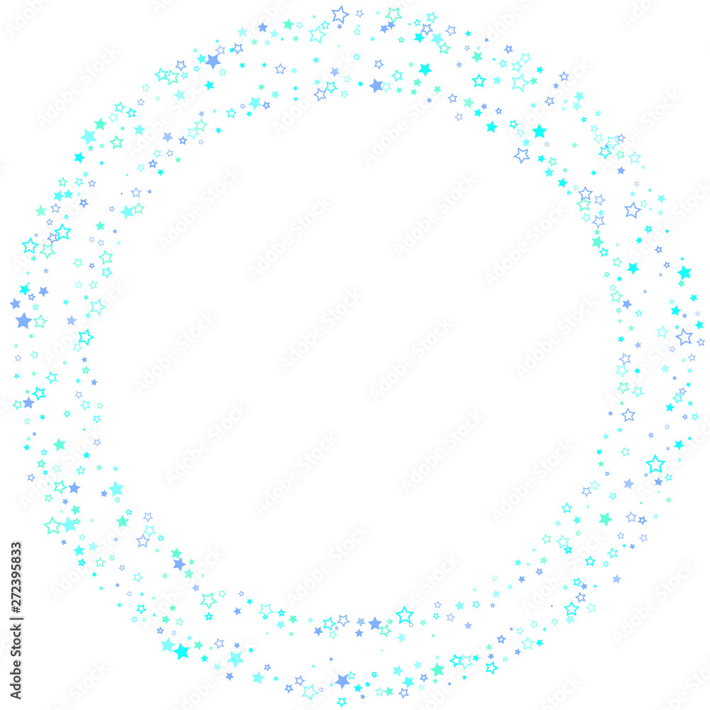 Blue, cyan, turquoise glitter stars confetti Blue, cyan, turquoise glitter stars confetti