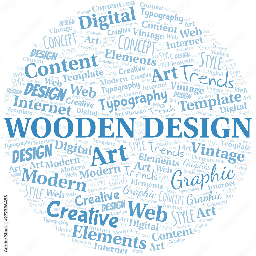Wooden Design word cloud. Wordcloud made with text only. Wooden Design word cloud. Wordcloud made with text only.