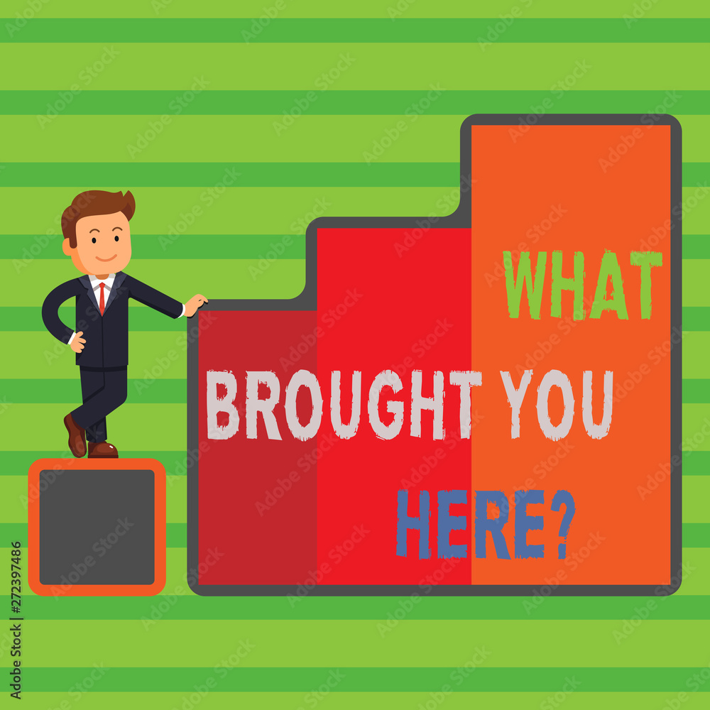 Word writing text What Brought You Herequestion. Business photo showcasing Ambition can be obtain by determination Word writing text What Brought You Herequestion. Business photo showcasing Ambition can be obtain by determination