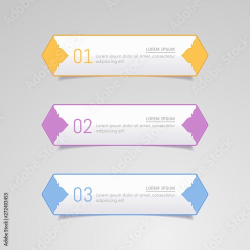 Sticker label, Colorful paper set