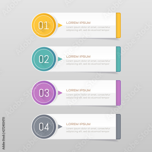 Sticker label colorful set