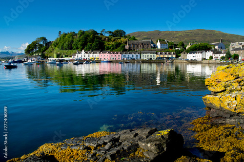 UK, Scotland, Inner Hebrides, Isle of Skye, Portree harbour