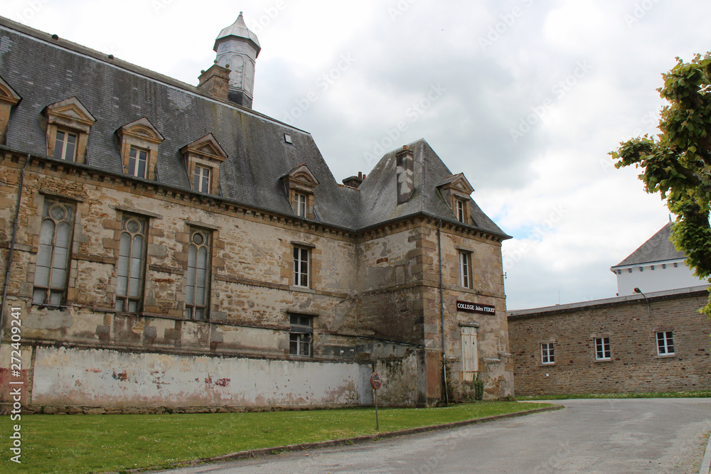 former convent in quimperlé (brittany - france) 