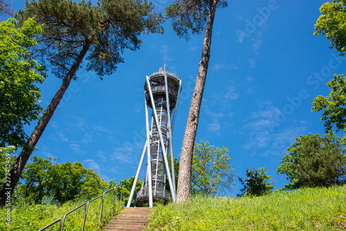 Schlossbergturm in Freiburg, im Südschwarzwald, Deutschland photo