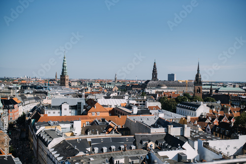 Photography Panorama of the beautiful city