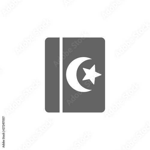 Quran, Koran icon. Element of World religiosity icon. Premium quality graphic design icon. Signs and symbols collection icon