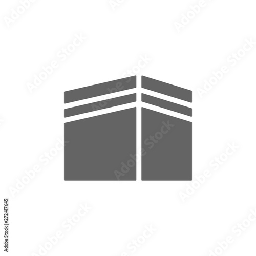 Kaaba icon. Element of World religiosity icon. Premium quality graphic design icon. Signs and symbols collection icon