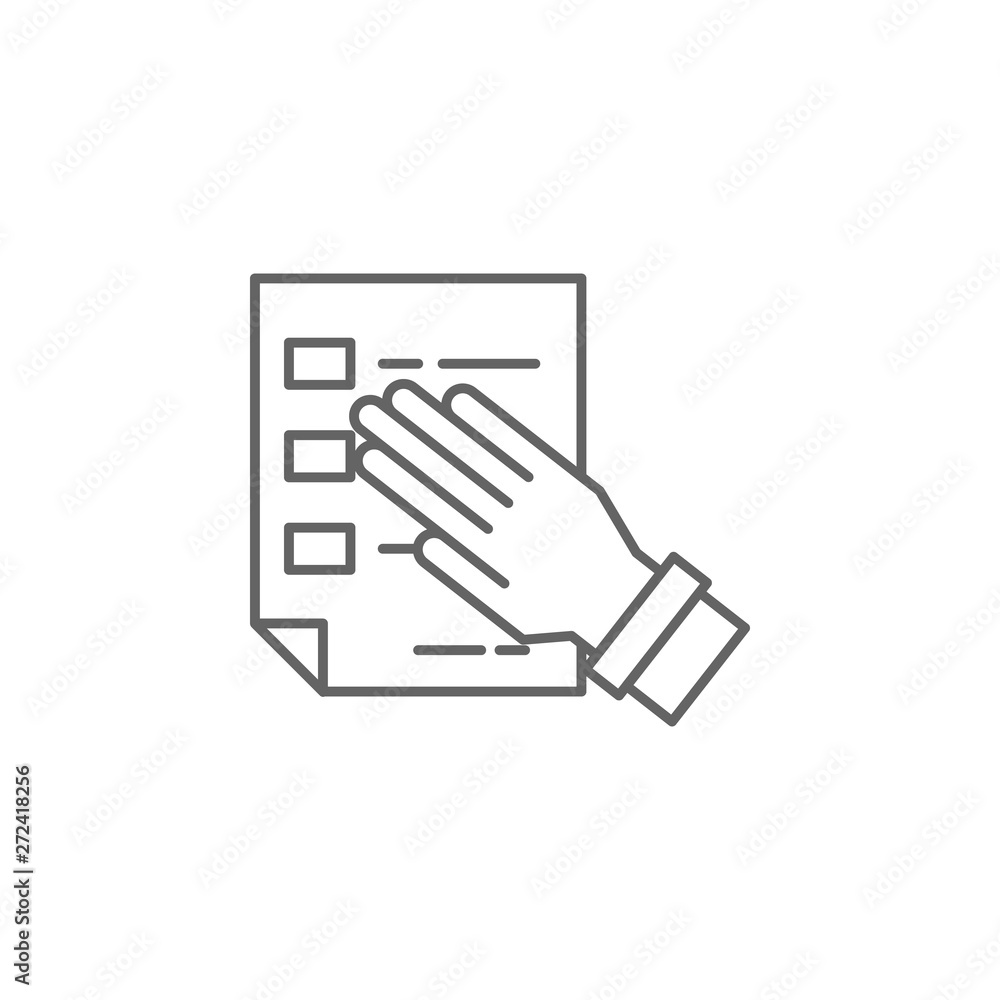 Businessman, deal icon. Element of teamwork icon. Thin line icon for website design and development, app development. Premium icon Businessman, deal icon. Element of teamwork icon. Thin line icon for website design and development, app development. Premium icon