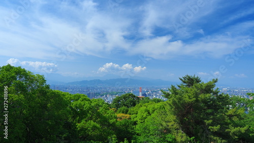 松山城から見た松山市街１ © 川井　泰行