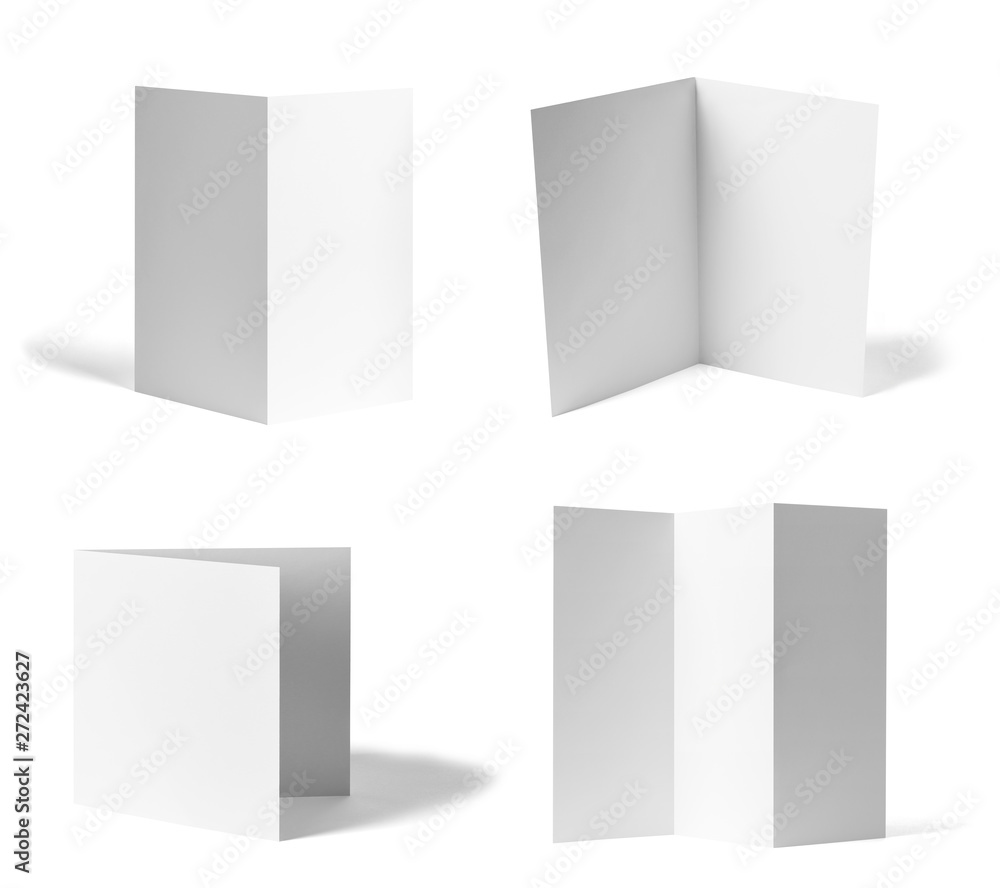 folded leaflet white blank paper template book desktop calendar folded leaflet white blank paper template book desktop calendar