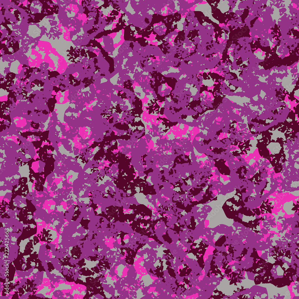 UFO camouflage of various shades of grey, violet, pink and vine colors UFO camouflage of various shades of grey, violet, pink and vine colors