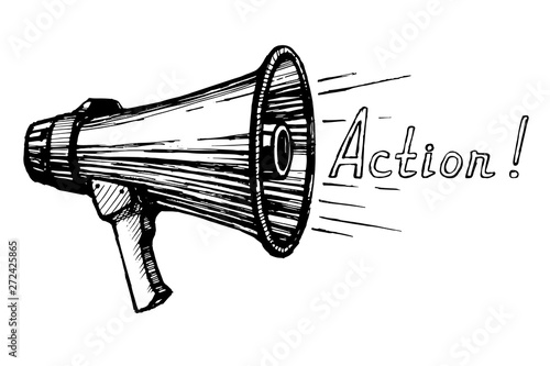 Megaphone Icon loudspeaker
