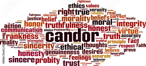 Candor word cloud