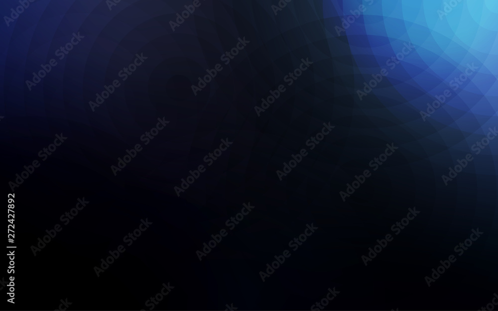 Dark BLUE vector template with circles. Dark BLUE vector template with circles.