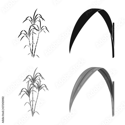 Isolated object of farm and agriculture  symbol. Collection of farm and technology vector icon for stock.