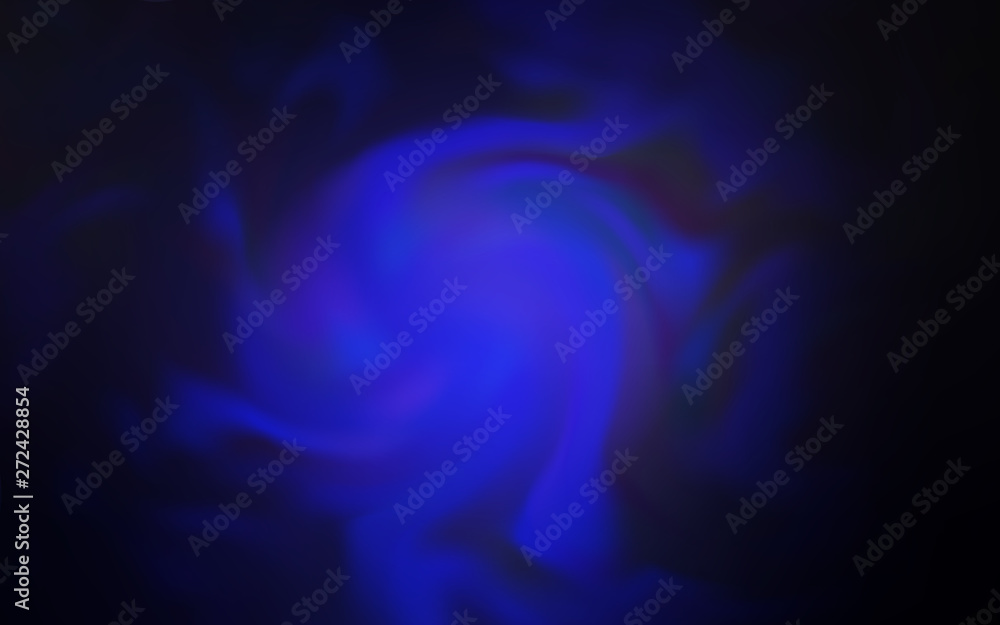 Dark BLUE vector abstract blurred background. Dark BLUE vector abstract blurred background.