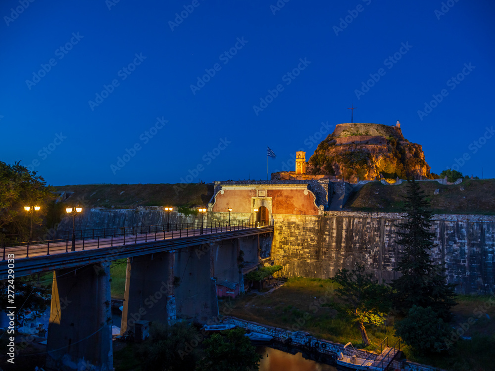 Old castle of Corfu town