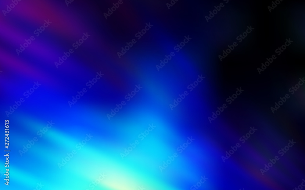 Naklejka premium Dark BLUE vector pattern with sharp lines.