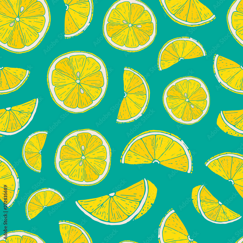 seamless pattern with lemons seamless pattern with lemons