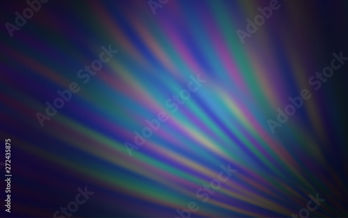 Dark BLUE vector texture with colored lines.