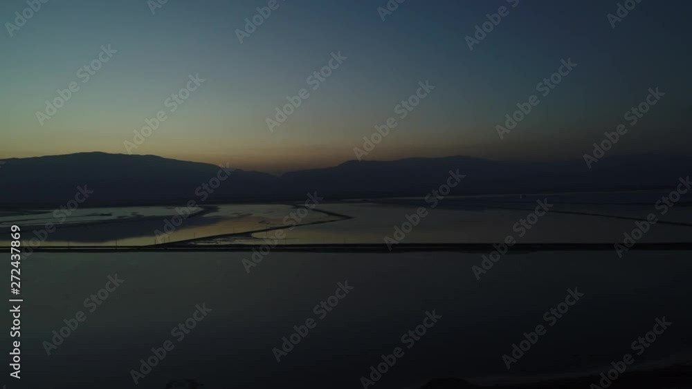 Sunrise over the Dead Sea near the Dead Sea Works complex. DJI_0030-01 Sunrise over the Dead Sea near the Dead Sea Works complex. DJI_0030-01