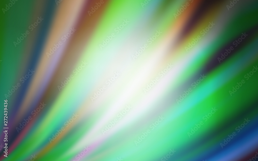 Fototapeta premium Light Blue, Yellow vector blurred shine abstract texture.