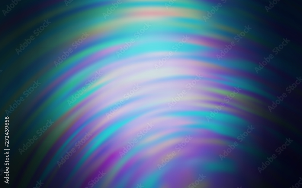 Dark BLUE vector texture with wry lines.