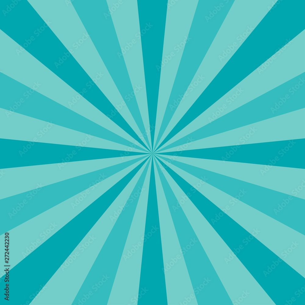 Sunlight background. blue and turquoise fantasy Vector illustration.