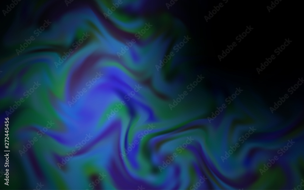 Dark BLUE vector glossy abstract layout. Dark BLUE vector glossy abstract layout.