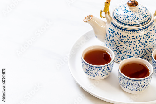 Photography beautiful Chinese tea set