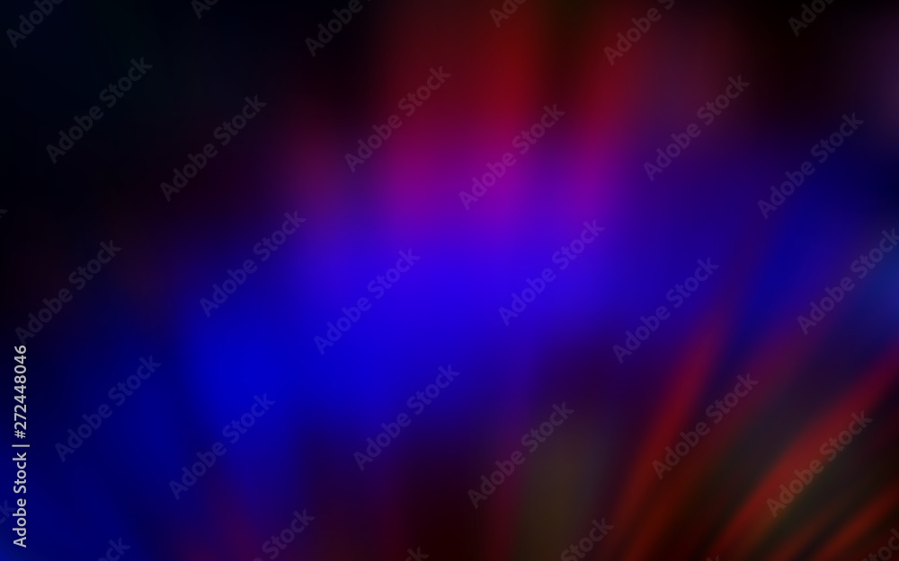 Dark Blue, Red vector background with stright stripes.