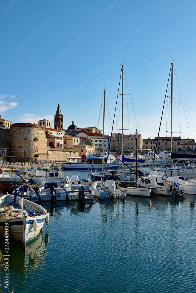 Sardinien Alghero Hafen