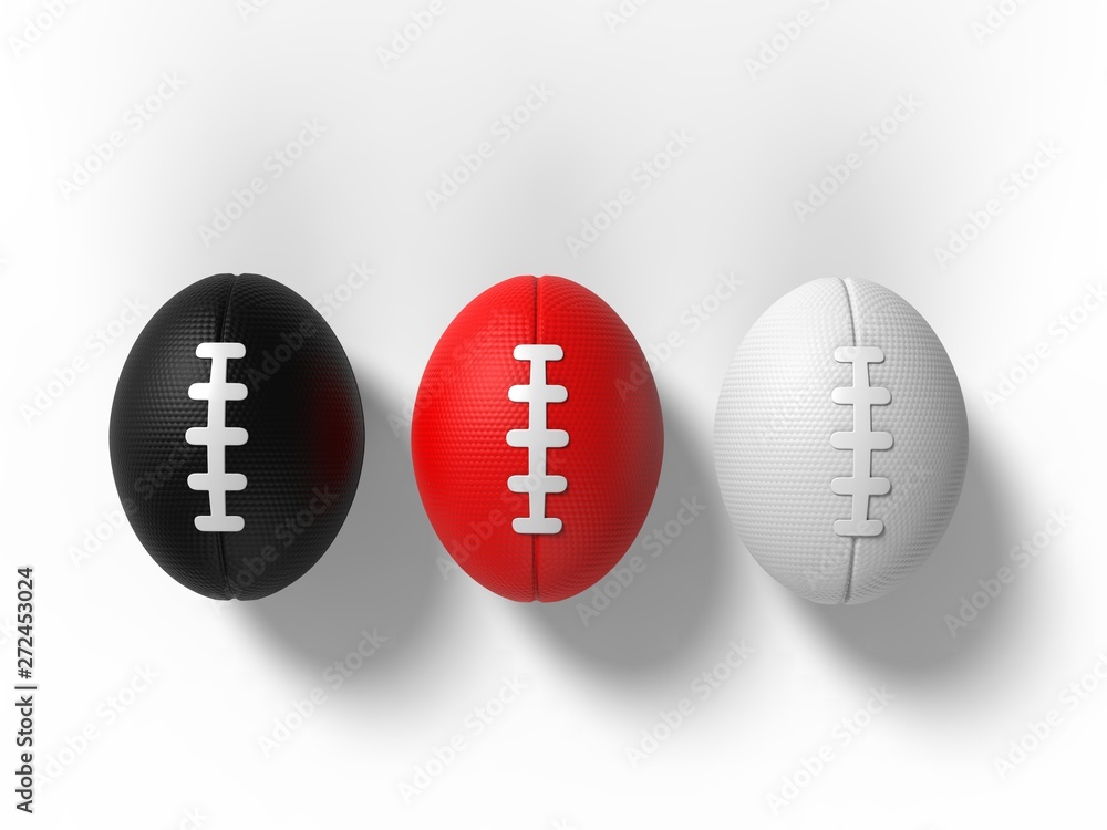 Blank football stress ball for branding and mock up. 3d render illustration. Blank football stress ball for branding and mock up. 3d render illustration.