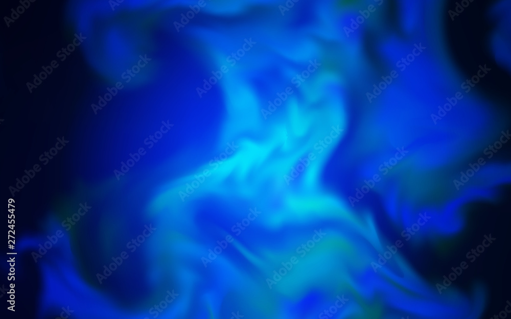 Obraz premium Dark BLUE vector colorful blur background.