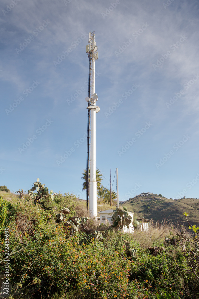 Fototapeta premium telecom aerial in spain