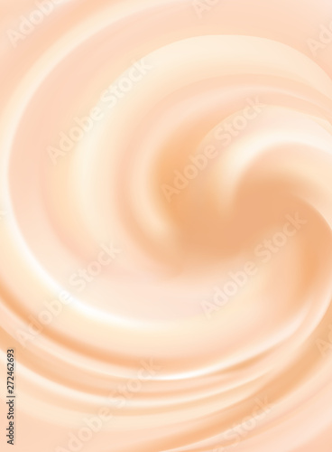 Vector background of swirling pink texture