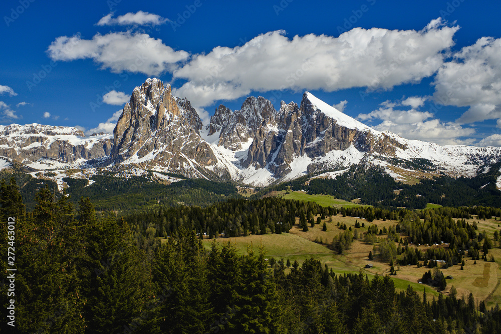 Fototapeta premium Seiser Alm, Italien