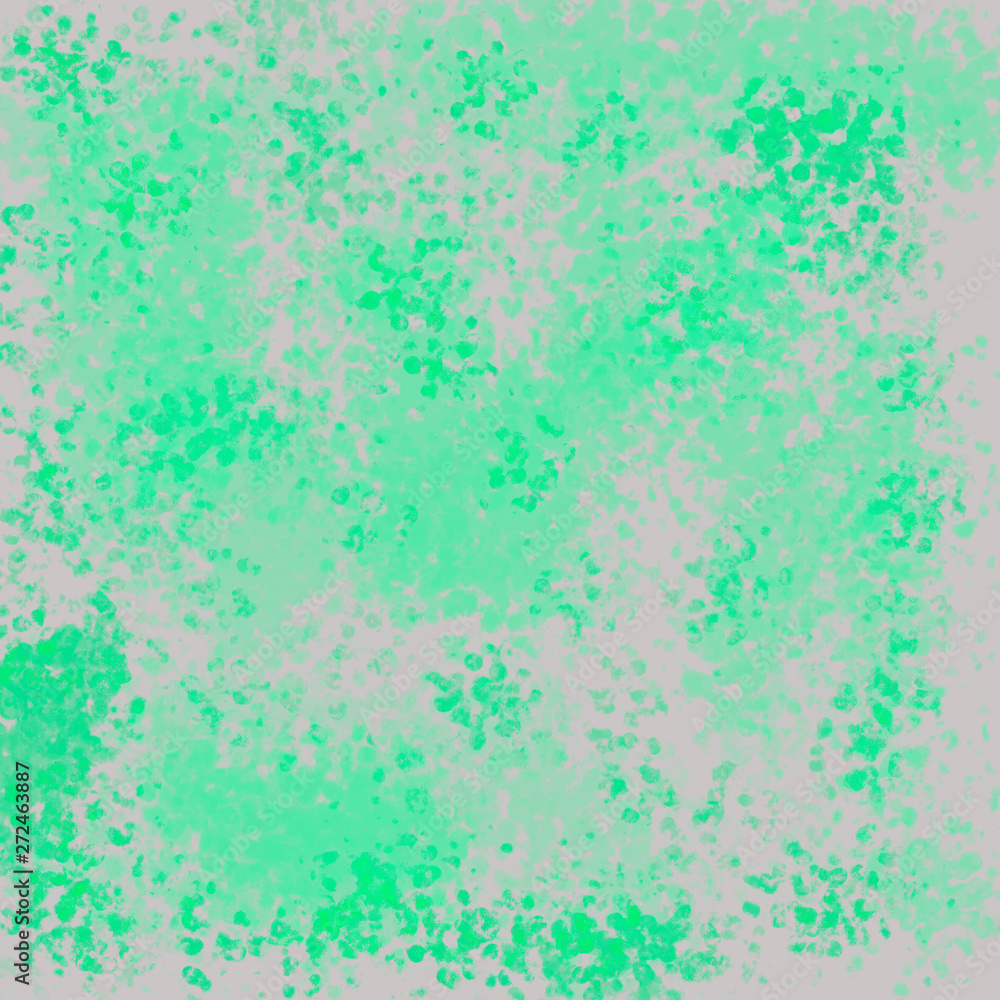 abstrackt mint and light green spots gray white texture background