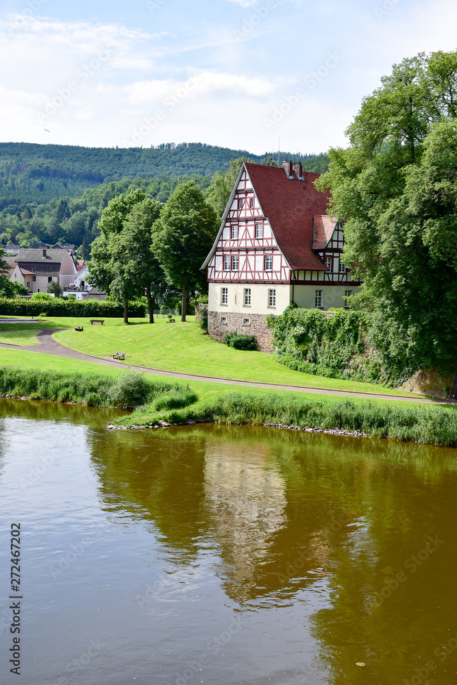 Rathaus in Gieselwerder an der Weser Rathaus in Gieselwerder an der Weser