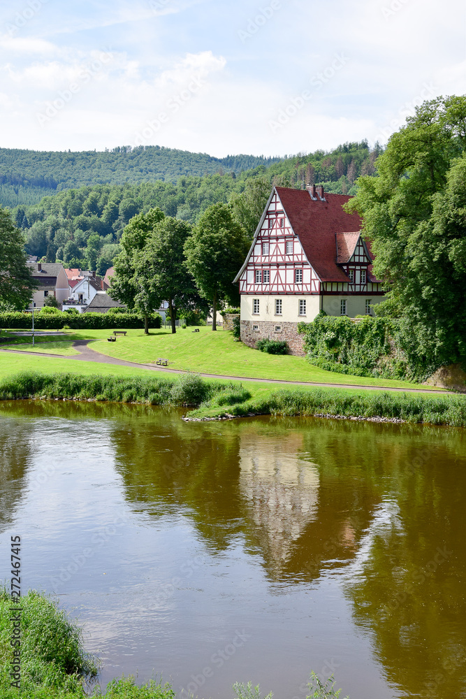 Rathaus in Gieselwerder an der Weser