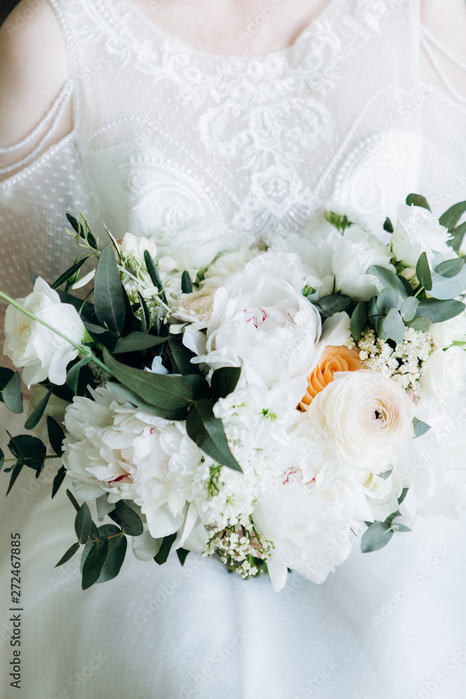 Fototapeta premium Wedding flowers. Wedding bouquet.