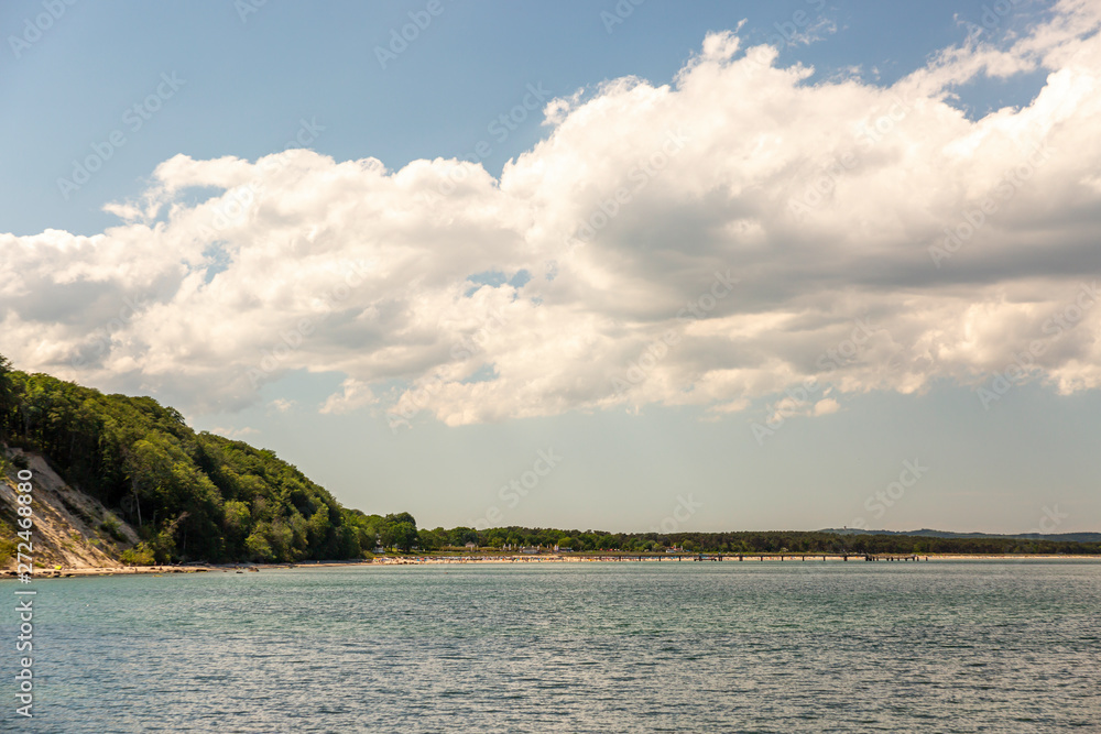 Nordstrand des Ostseebades Göhren auf Rügen